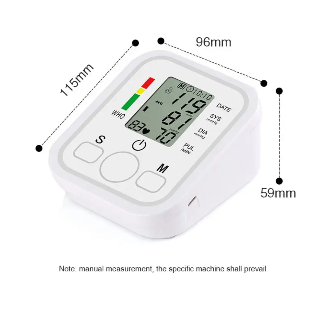 Digital Electronic Blood Pressure Monitor – Accurate, Easy & Portable